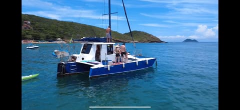 Veleiro Catamarã Docked boat in Armacao dos Buzios