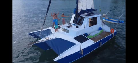 Veleiro Catamarã Docked boat in Armacao dos Buzios