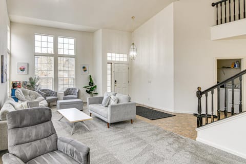 Family Reno Home with Game Room! 28 Mi to Ski Resort House in Reno