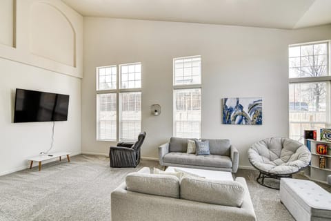 Family Reno Home with Game Room! 28 Mi to Ski Resort House in Reno