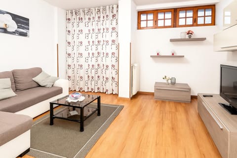 Bed, TV and multimedia, Balcony/Terrace, Living room, Seating area, heating