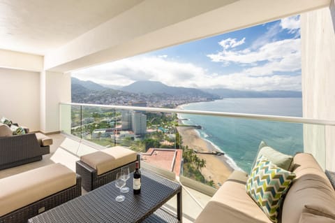 View (from property/room), Balcony/Terrace, Beach, Sea view