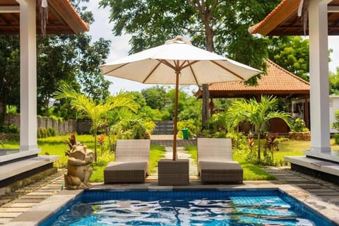Natural landscape, Garden view, Swimming pool