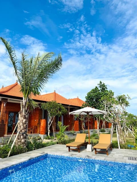 Property building, Pool view, Swimming pool