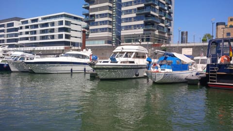 Property building, Facade/entrance, Day, Neighbourhood, Summer, Balcony/Terrace, City view, Landmark view, River view