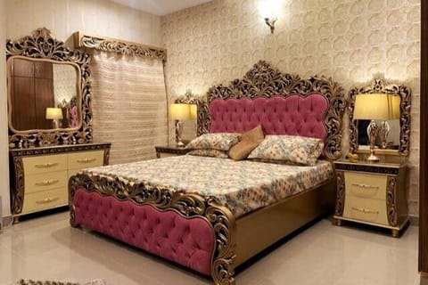 Bed, Photo of the whole room, Bedroom, wardrobe