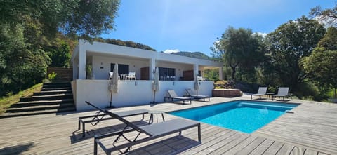 Property building, Day, Pool view, Swimming pool, sunbed