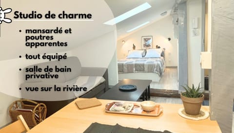 Photo of the whole room, Bedroom, Text overlay