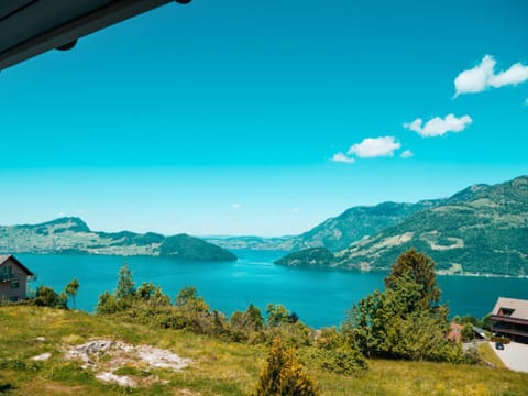 Day, Natural landscape, Lake view, Mountain view