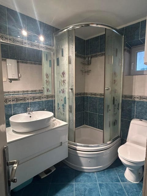 Shower, Toilet, Bathroom, towels