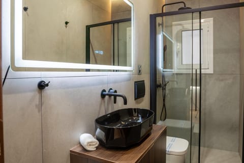 Shower, Toilet, Bathroom, towels