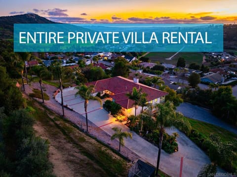 Entire Private Home with 5 Bedrooms 4 Bathrooms, 3-Acres Estate, 3000 sqft, near Winery in Fallbrook, Available Now House in Fallbrook