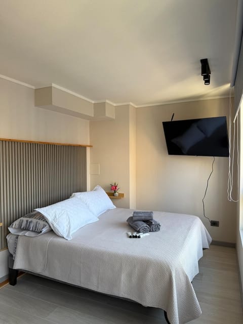 Bed, TV and multimedia