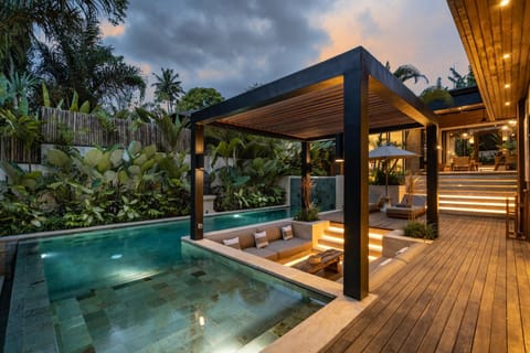 Seating area, Pool view, Swimming pool