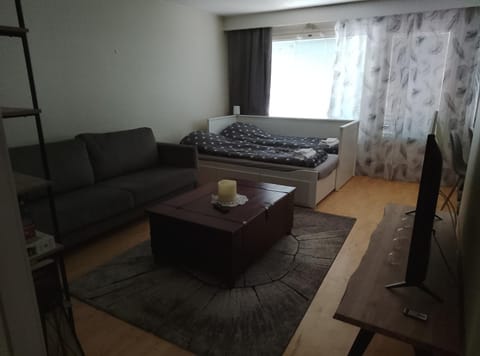 Bed, Living room, Photo of the whole room