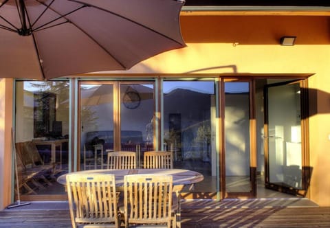 Property building, Patio