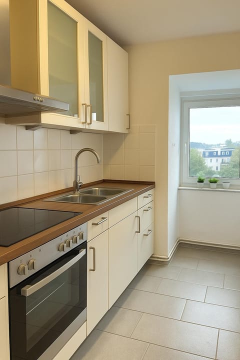Kitchen or kitchenette, oven, stove, kitchen
