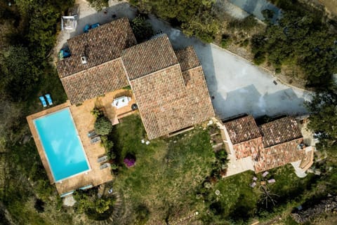 Natural landscape, Bird's eye view, Swimming pool, sunbed