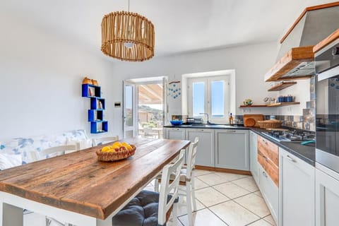 Kitchen or kitchenette, Dining area, oven, stove