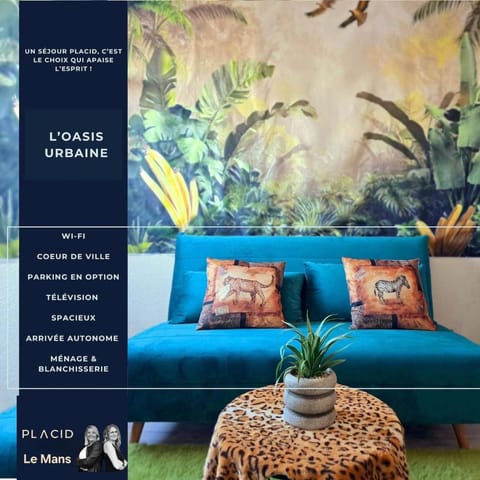 L'Oasis urbaine Apartment in Le Mans