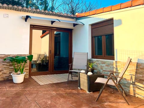 Property building, Patio