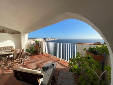 Patio, Natural landscape, View (from property/room), Balcony/Terrace, Sea view