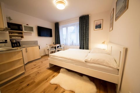 Bed, TV and multimedia, Kitchen or kitchenette, Seating area, pet friendly