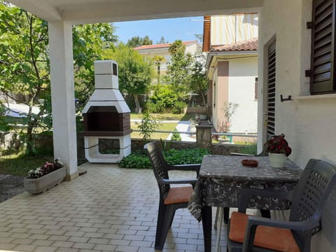 Summer, Balcony/Terrace, fireplace