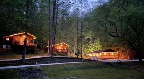 Property building, Night, Natural landscape