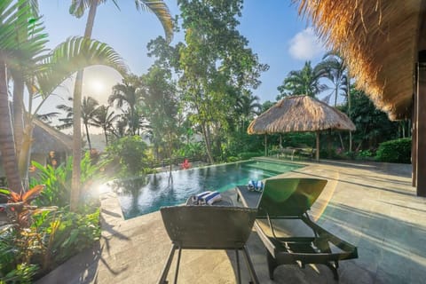 Natural landscape, Balcony/Terrace, Pool view, Swimming pool, sunbed