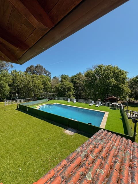 Natural landscape, Garden, Pool view, Swimming pool