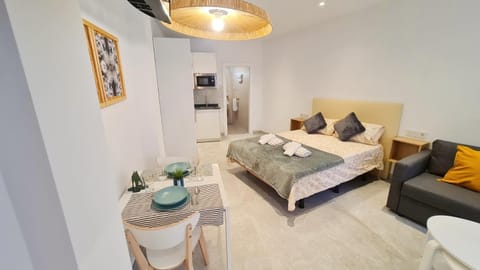 Bed, View (from property/room), Living room, Dining area