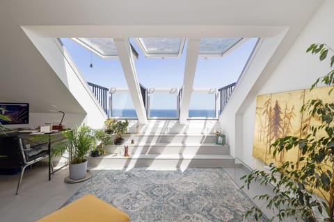 Balcony/Terrace, Living room, Sea view