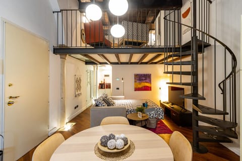 Living room, Bedroom