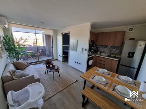 Balcony/Terrace, Kitchen or kitchenette, Seating area, Dining area, Garden view, kitchen