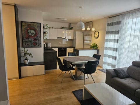 Kitchen or kitchenette, Dining area, oven