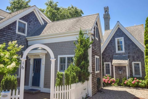 Private deck walk to Commercial Street House in Provincetown