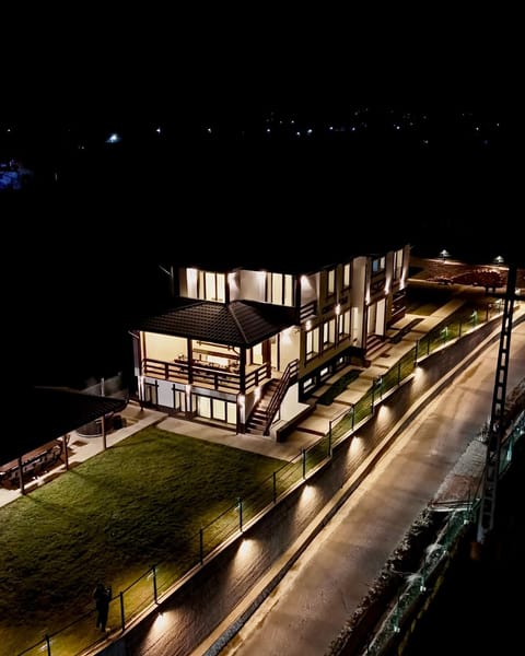 Property building, Night, Neighbourhood, Natural landscape