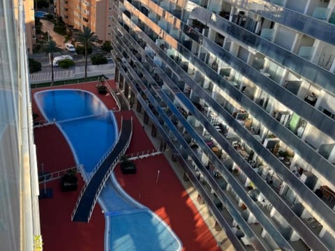 Property building, Pool view