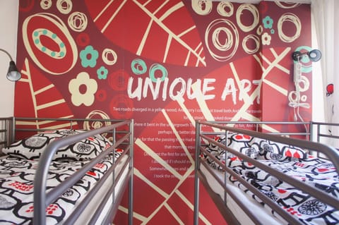 Decorative detail, bunk bed