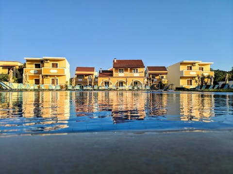 Property building, Pool view