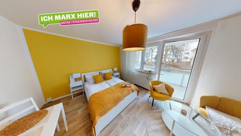 Living room, Bedroom