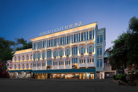 Property building, Night