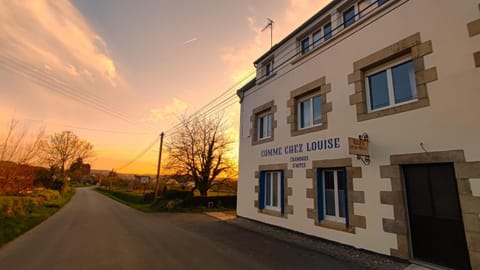 Property building, Sunset