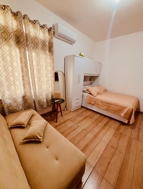 Bed, Photo of the whole room, Bedroom, wardrobe, air conditioner
