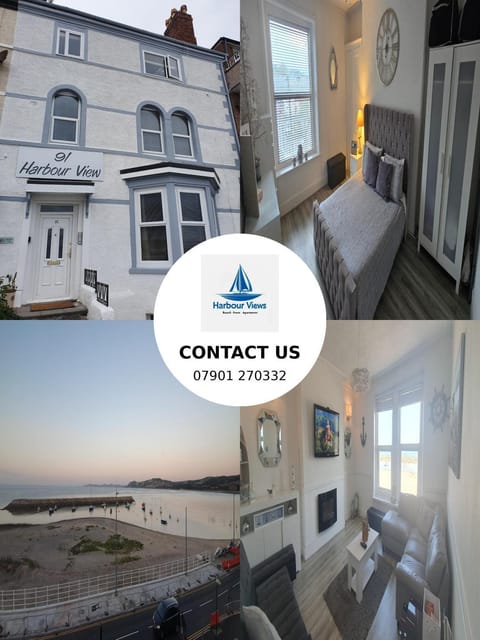 3 Harbour Views Apartment in Rhôs-on-Sea