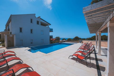 Property building, Day, Pool view, Swimming pool