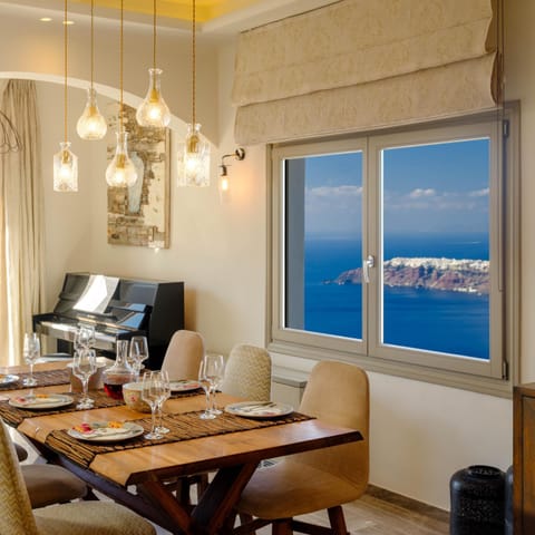 Dining area, Sea view