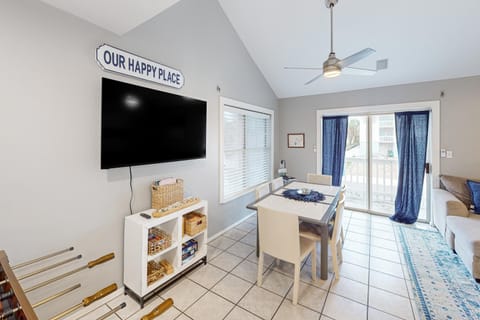 The Blue Oasis House in South Padre Island