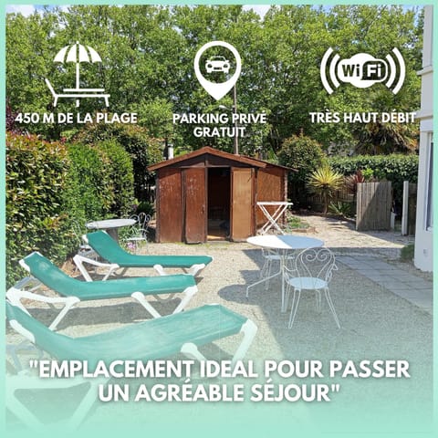Embrun - T2 avec jardin près de la Plage Apartment in Saint-Nazaire